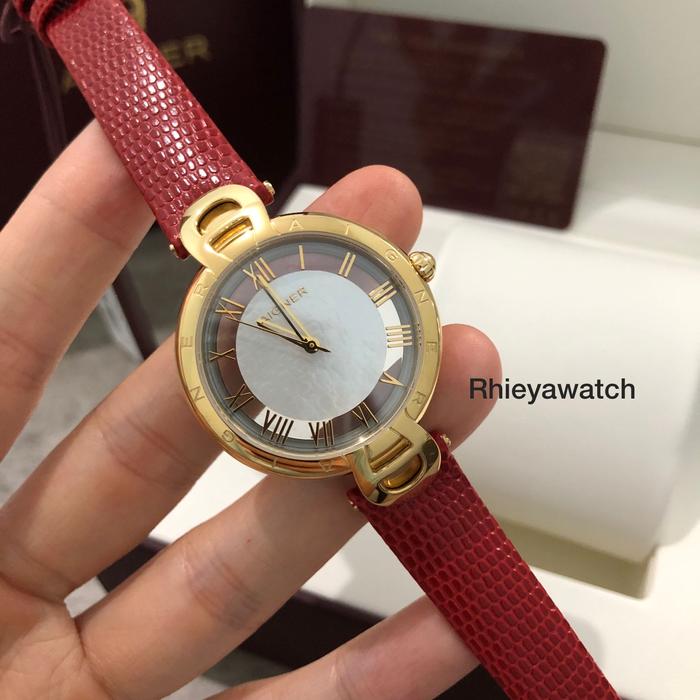 Jam tangan Aigner Resana A24275 Red original