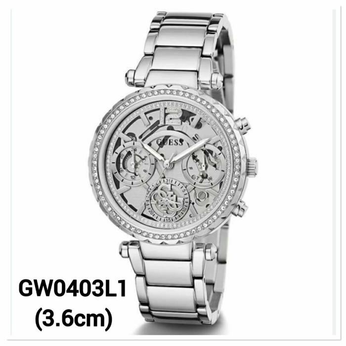 Jam Tangan Wanita Merek Guess GW0403L1 GW0403L2 GW0403L3 Original 36mm