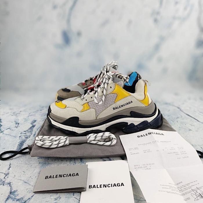 Balenciaga Triple S Split Multicolor Sneakers Authentic Original 100%