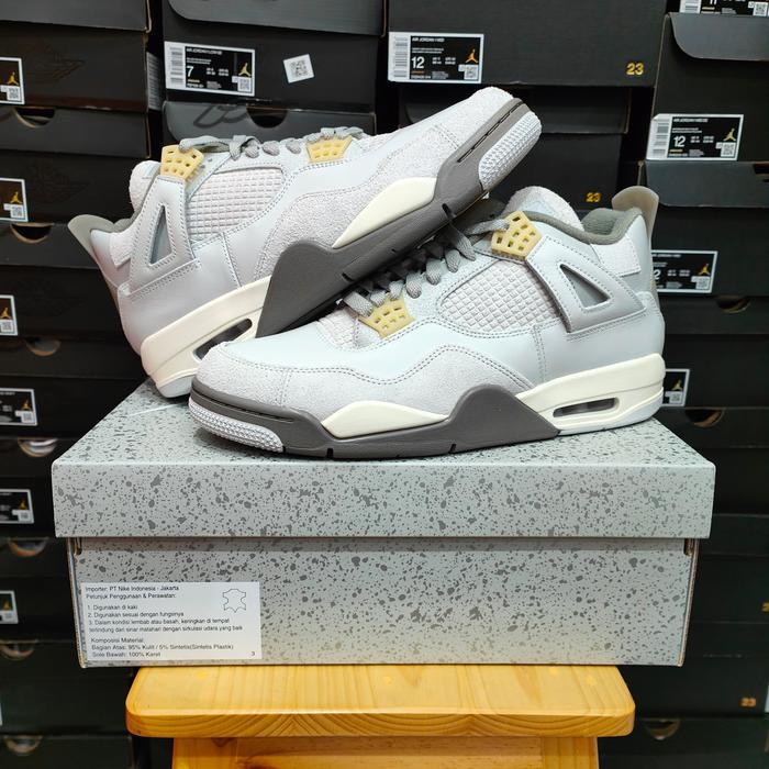NIKE AIR JORDAN 4 RETRO SE CRAFT PHOTON DUST BNIB 100% ORIGINAL