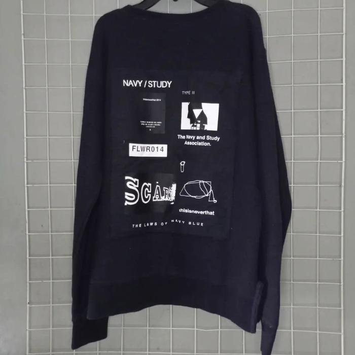 crewneck thisisneverthat second thrift