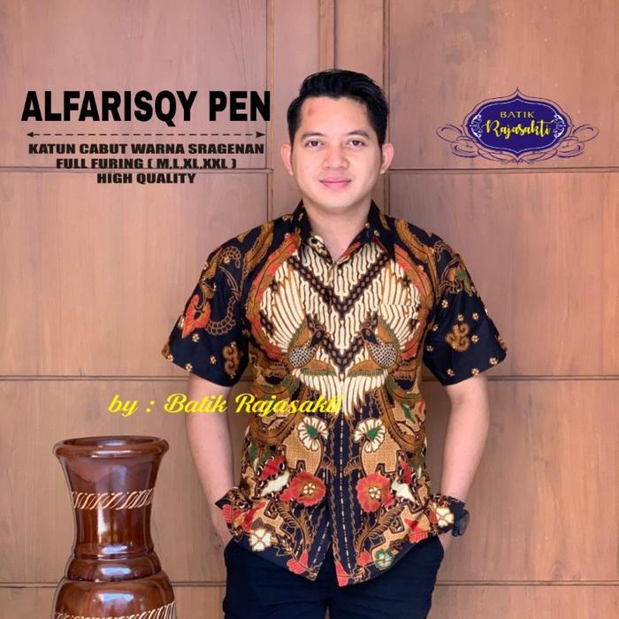 kemeja batik reno2 lengan pendek