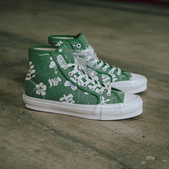 VANS VAULT OG STYLE 24 LX HIBISCUS JUNIPER GREEN