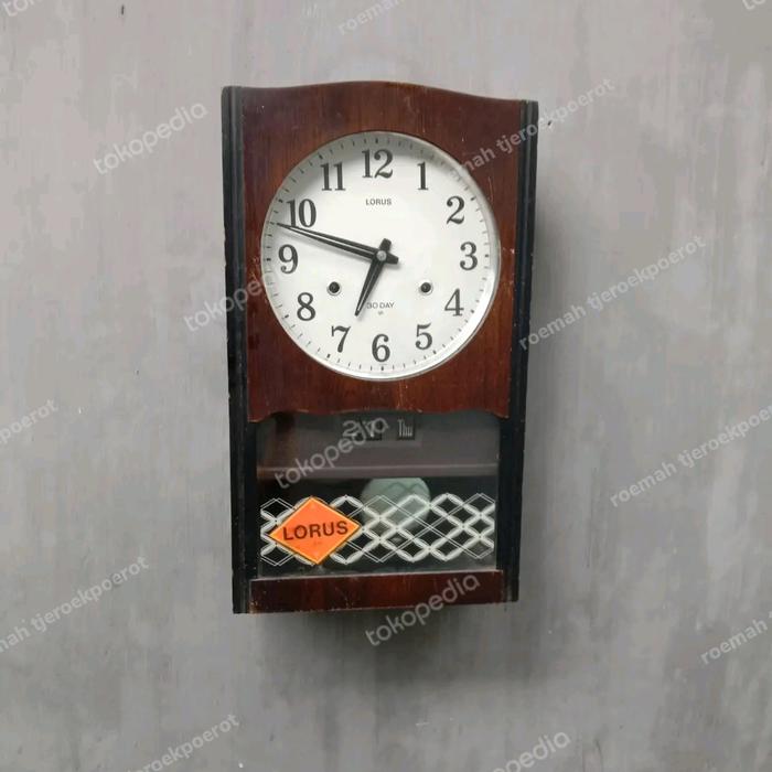 Jam Antik Lorus Japan Jam Dinding Jadul Antik Full Orisinil Lawas