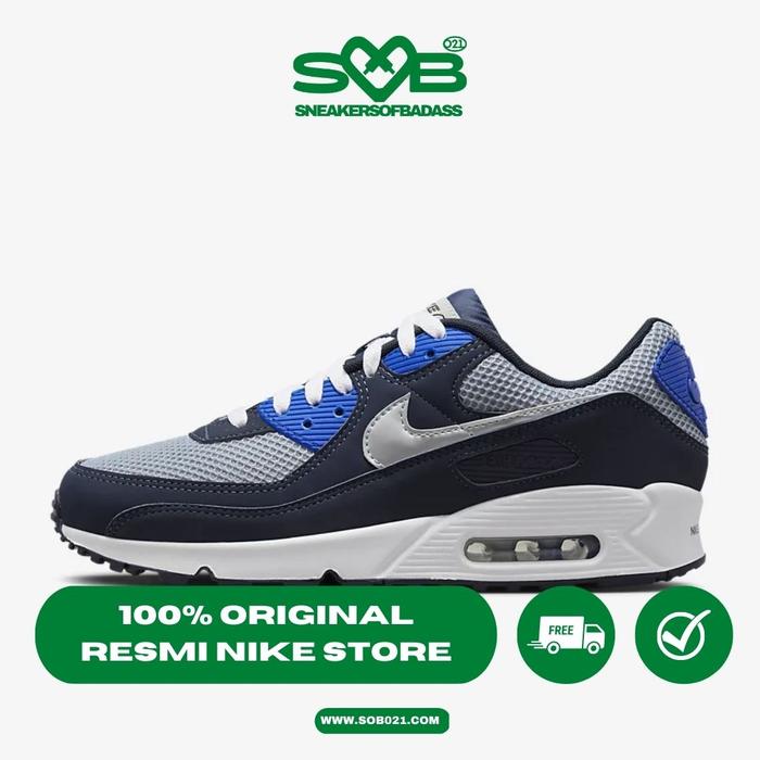 Sepatu Sneakers Nike Men's Air Max 90 SE Midnight Navy - FD0374-410