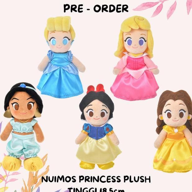 nuimos princess belle aurora jasmine snow white ariel rapunzel disney