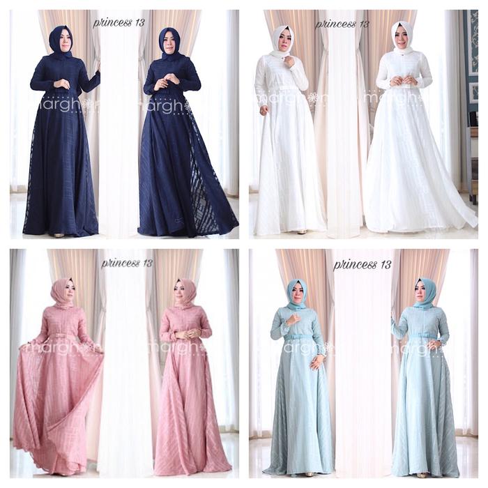 Dress Gamis Pesta Kebaya Wisuda Lamaran MG Ori. Baju Muslim Lebaran
