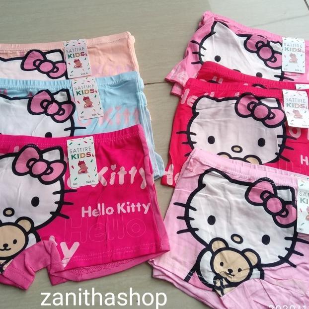 cd boxer anak perempuan/street anak mrek bonita/celana dalam anak