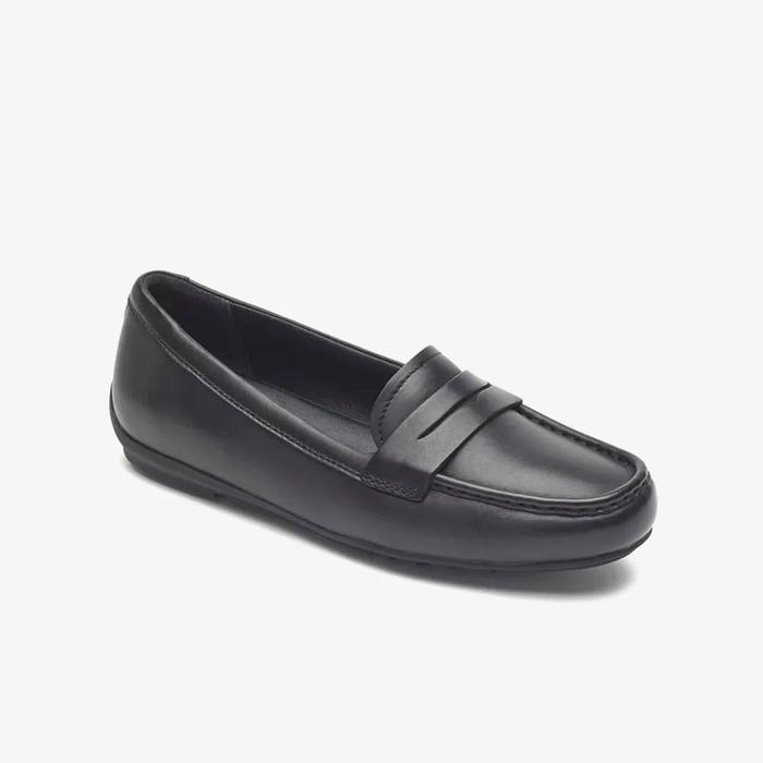 ROCKPORT ROC TMD Penny (W) Original Loafers Wanita Leather - BLACK