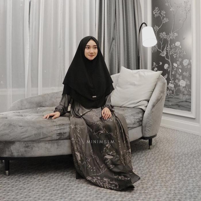 Blath Lile Dress | Minimslm gamis gaun dena haura