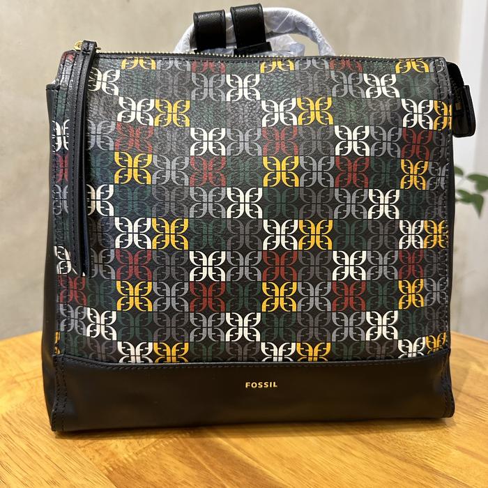 Tas Wanita Fossil Elina Small Backpack Multi