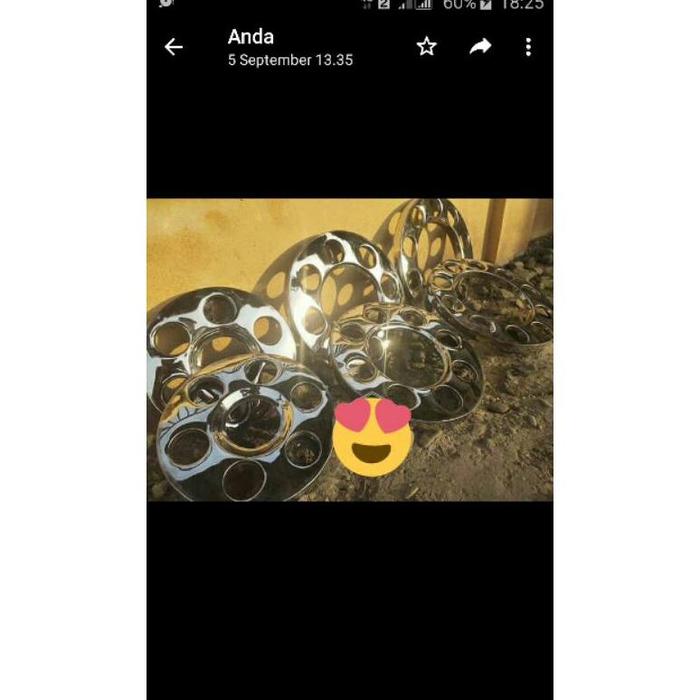 Ring 20 weldop stainless asli bus fuso tronton
