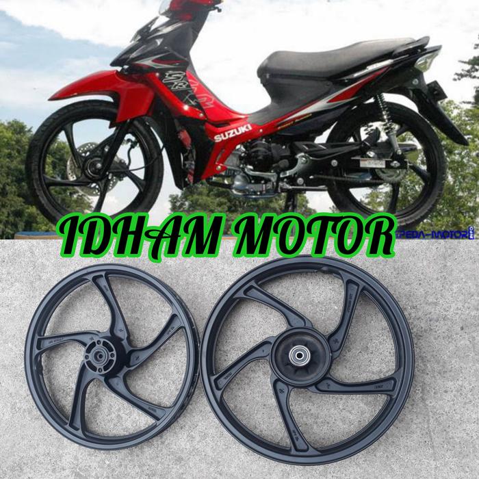 VELG DEPAN BELAKANG SMASH TITAN SMASH FI/F1 SUZUKI SOTER COPOTAN