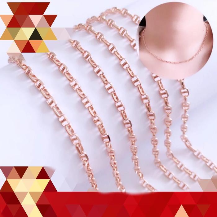 Necklace Chain H E R M E S Gold Kalung Herme Emas 700