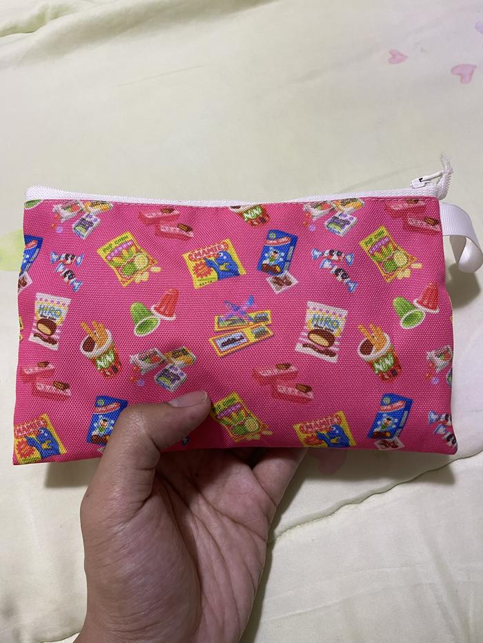 Mamie Pink Snack Pouch Wallet - New