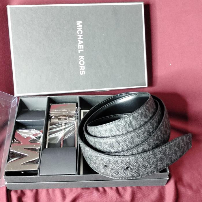 BELT PRIA MK SIGNATURE BLACK