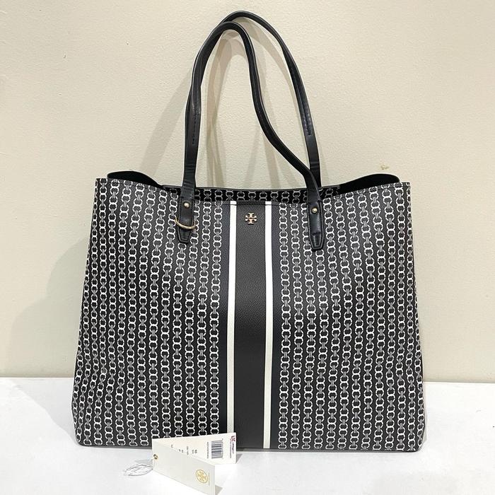 tas tory burch original authentic gemini tote second preloved branded