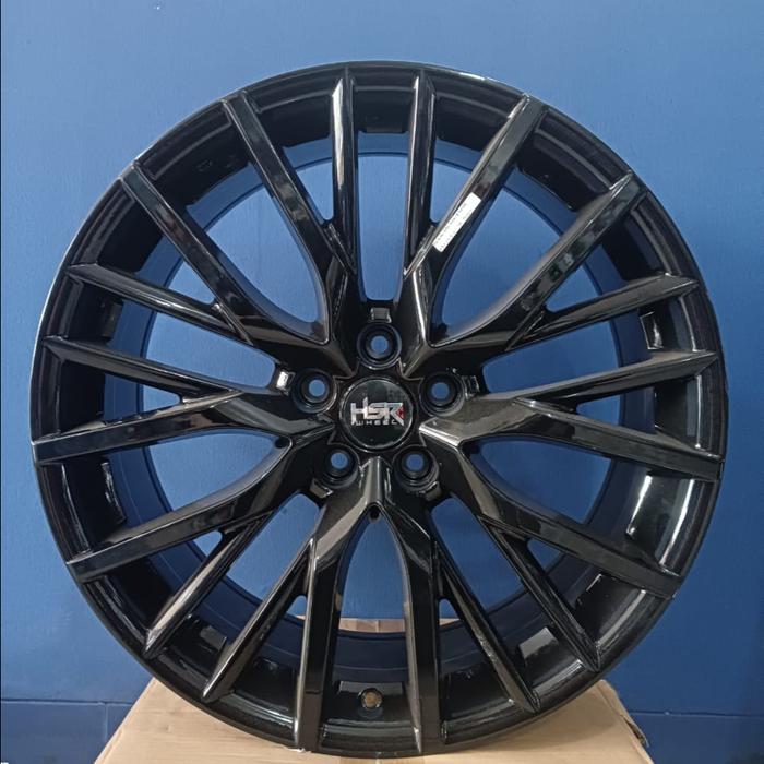 Velg racing hsr ring 20 Crv Outlandar Xtrail Black dop tipe ASUKAI R20