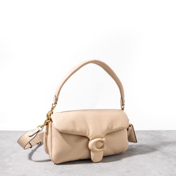COACH Pillow tabby 26 shoulder bag in Ivory