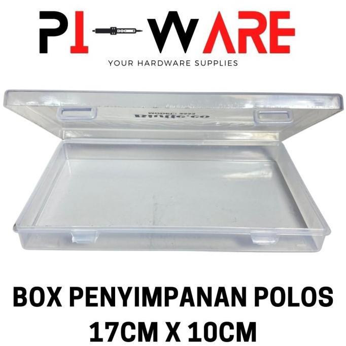 Box Penyimpanan Komponen Sparepart Model Polos 2333 Ukuran 17 x 10 cm
