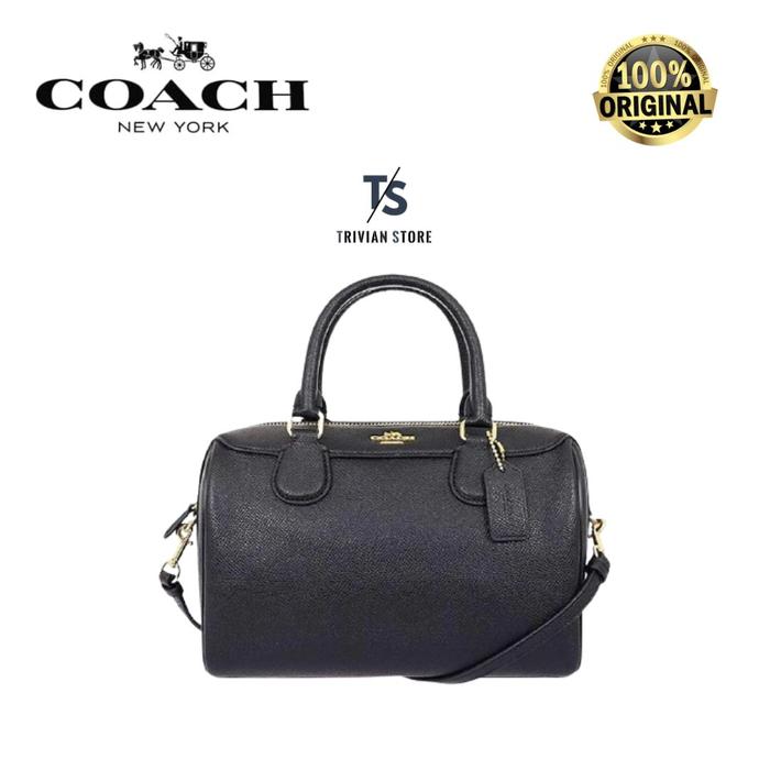 Coach Mini Bennet Satchel Crossgrain Leather Original Authentic