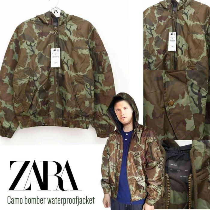 jaket bomber Zara man original