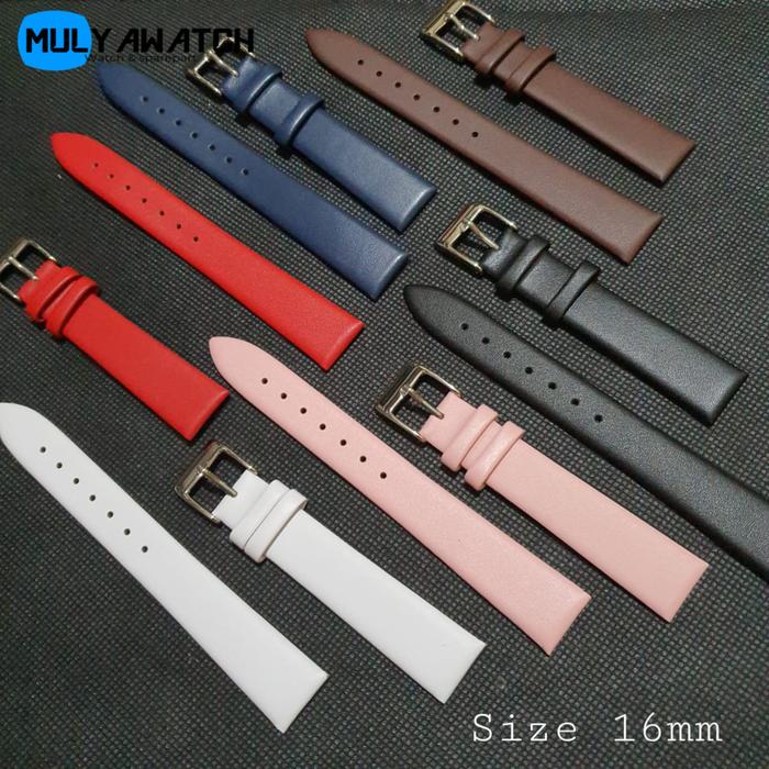 Strap Tali Jam Tangan Wanita Kulit Asli Size Kecil Cocok Untuk DW AC
