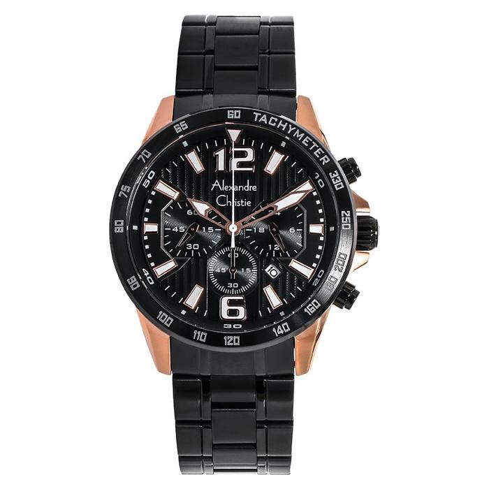 ALEXANDRE CHRISTIE JAM TANGAN ANALOG 6444 MC BBRBA ORIGINAL