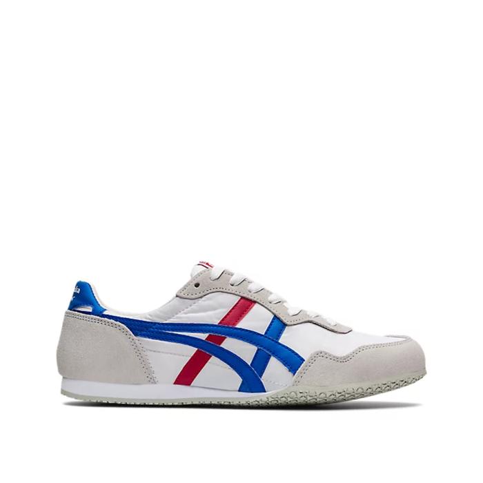 Sepatu Onitsuka Tiger Serrano White Blue Red Unisex Original