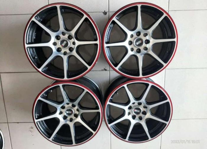 VELG MOBIL RACING XXR RING 16 LEBAR 7/8 PCD 4x100, 4x114 YARIS ETIOS