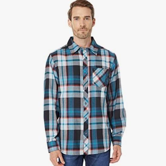 MARMOT ANDERSON LIGHTWEIGHT FLANNEL - BLACK