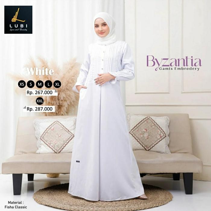 Gamis Putih Byzantia by lubi