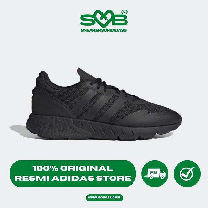 Sepatu Sneakers Adidas Men's ZX 1K Boost Core Black - H68721