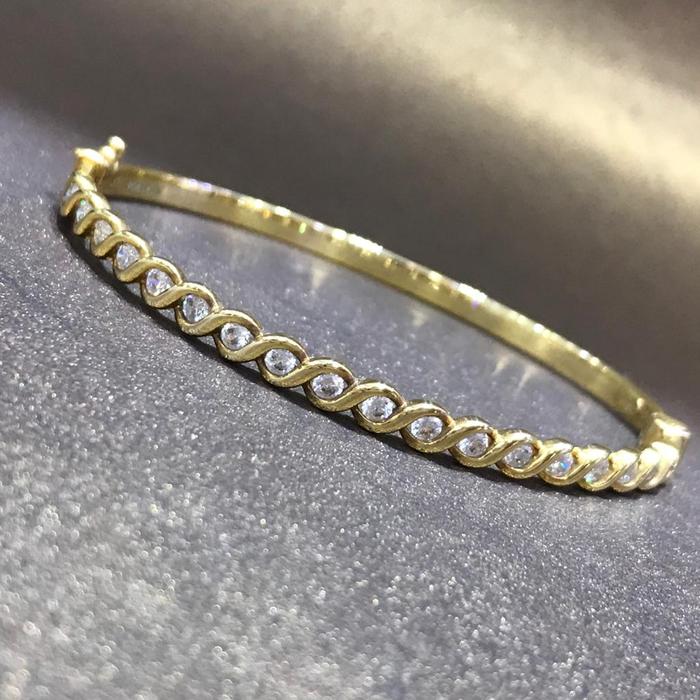 GELANG EMAS UBS bangle gold kadar 750 GGE0640