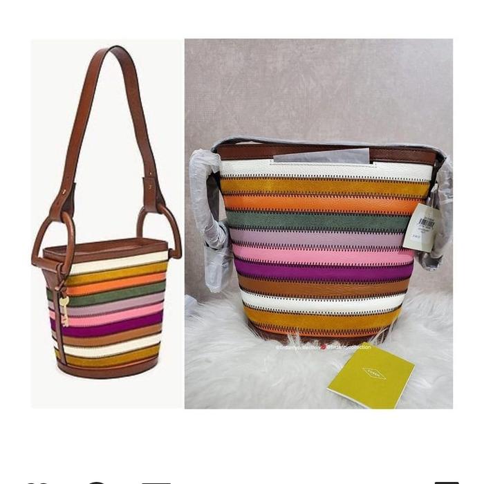 Tas Original Fossil Jessa Bucket Multi Color