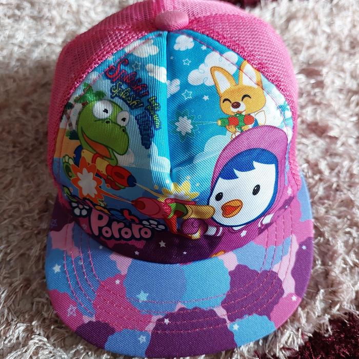 TOPI ANAK PORORO ORIGINAL SECOND BRANDED