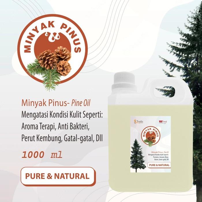 Minyak Pinus Murni - Pine Oil Kemasan Botol 1 Liter