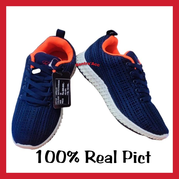 Sepatu Wukira Apollo Navy Sepatu Keren Sepatu Cowok Cewek