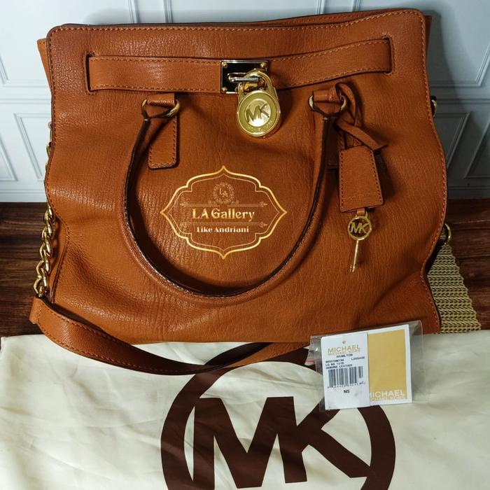 Preloved Original Leather MK Hamilton Large