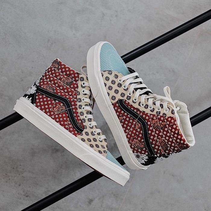 Vans Sk8 High Tiger Patchwork BNIB ORIGINAL MURAH