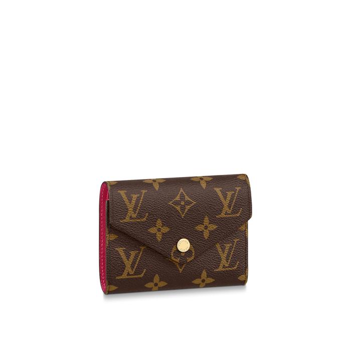 Lv victorine wallet fuschia - new model