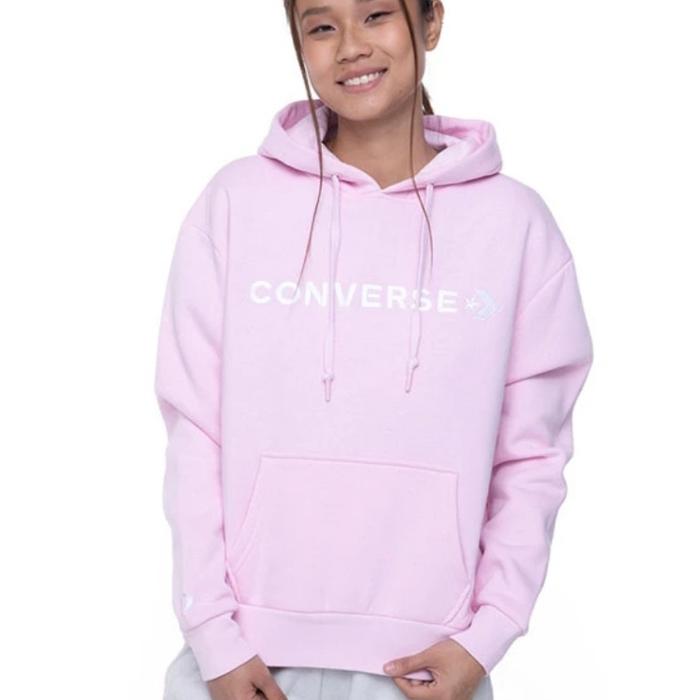 Sale!! Jaket Hoodie Wanita Original BNWT Converse Icon Play Hoodie