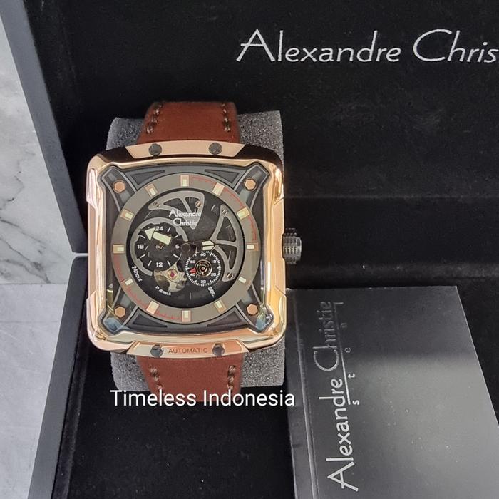 jam tangan pria original alexandre christie AC3030MA