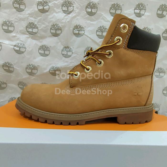 Sepatu Timberland Boots Wanita Original Preloved - Brown