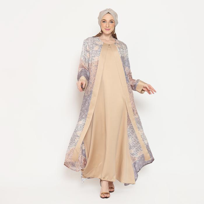 GAMIS KEKINIAN - Gamis Batik Soft Pulau Kekinian - Outfit Lebaran