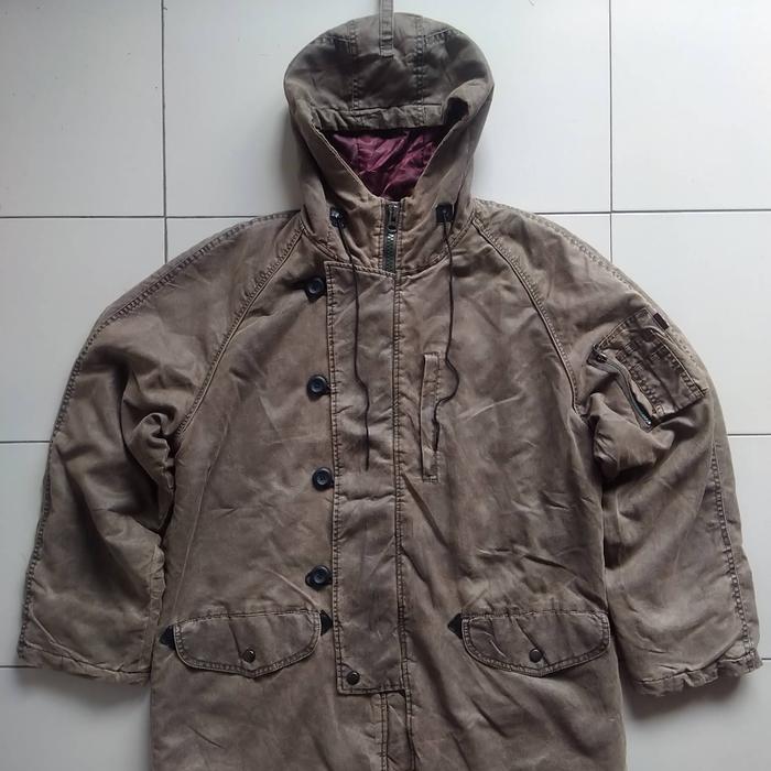 JACKET PARKA KANVAS SUEDE MOSSIMO SPORT