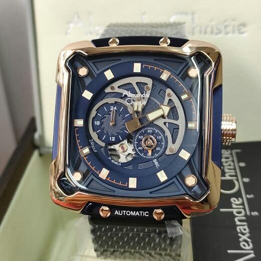 Jam Tangan Analog Pria Alexandre Christie Ac 3039 MC All Stainless