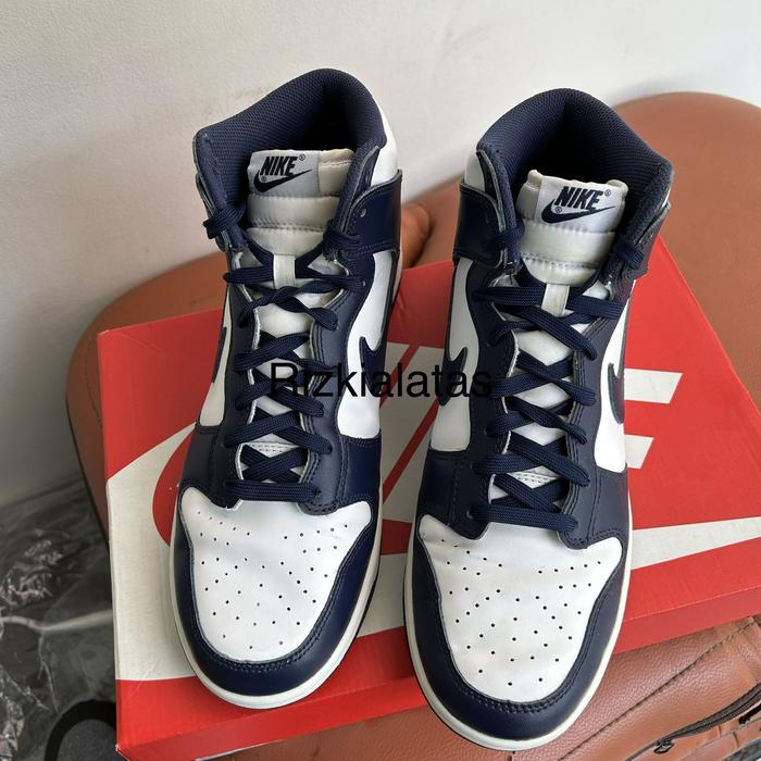 Nike Dunk High Midnight Navy
