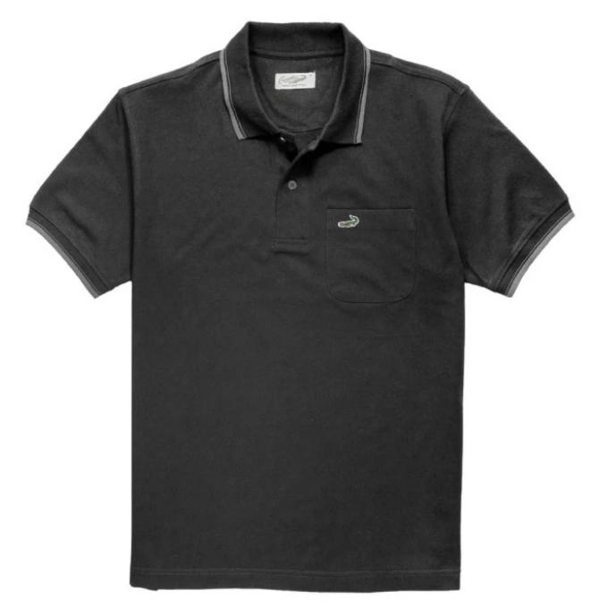 polo shirt crocodile polos list. original (crcole 4) bahan katun 100%
