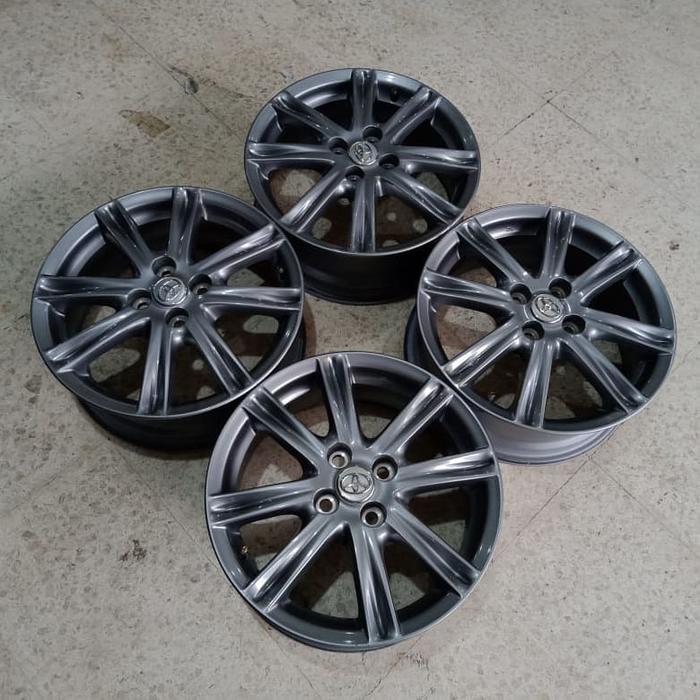 velg mobil bekas toyota yaris r16 pcd 4x100.